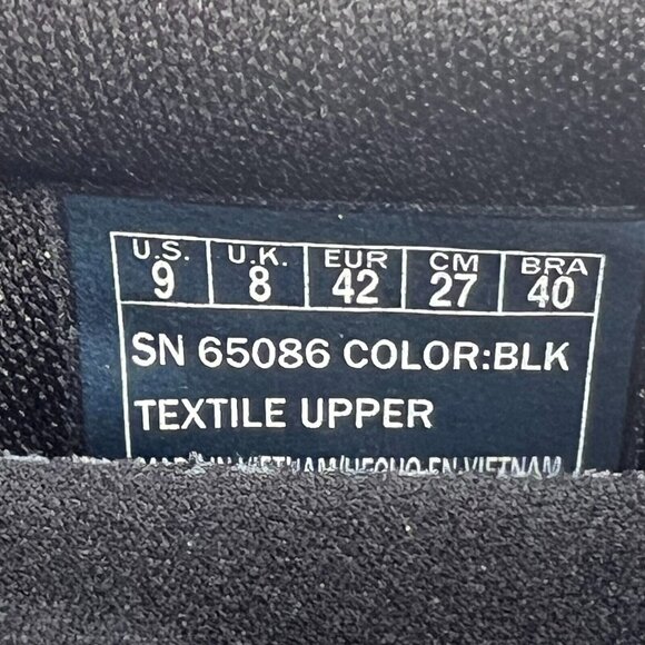 Skechers Mens 65086 Black Relaxed Fit Expected Gomel Size 9 Slip-On Shoes - Picture 9 of 9